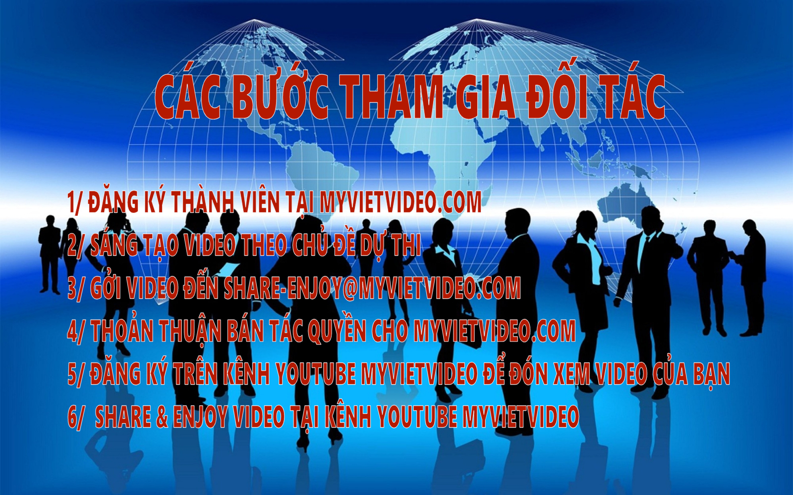 CÁC BƯỚC THAM GIA ĐỐI TÁC